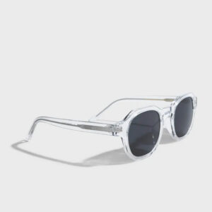 Clear frame round sunglasses - Image 2