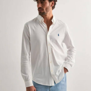 Classic white cotton shirt - Image 2