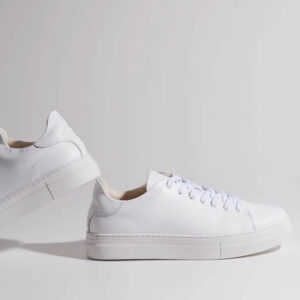 White leather sneakers - Image 2