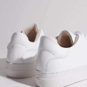 White leather sneakers - Image 3