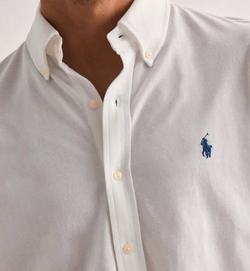 Classic white cotton shirt